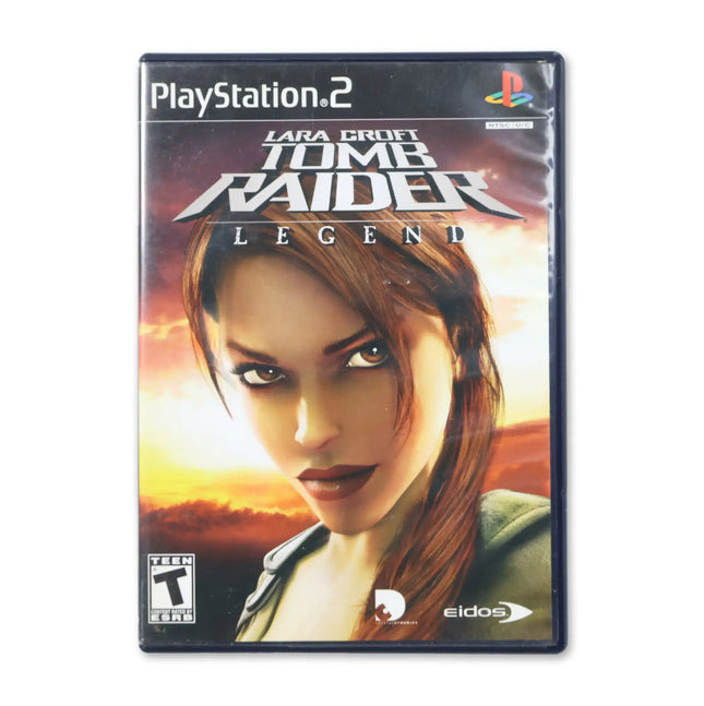 Tomb Raider Legend for Sony PlayStation 2 - Case front cover - Complete in box or case and game.