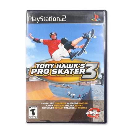 Tony Hawk 3 for Sony PlayStation 2 - Case front cover - Complete in box or case and game.
