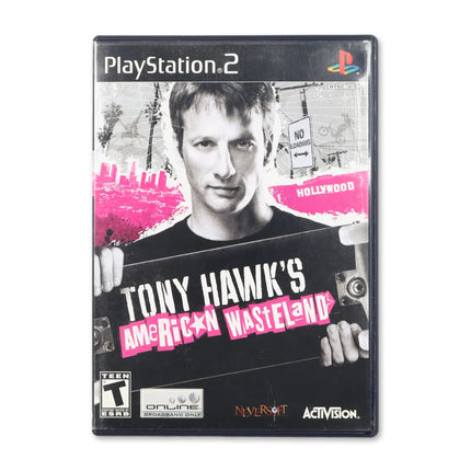 Tony Hawk American Wasteland for Sony PlayStation 2 - Case front cover - Complete in box or case and game.