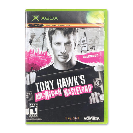Tony Hawk American Wasteland for Microsoft Xbox - Case front cover - Complete in box or case and game.