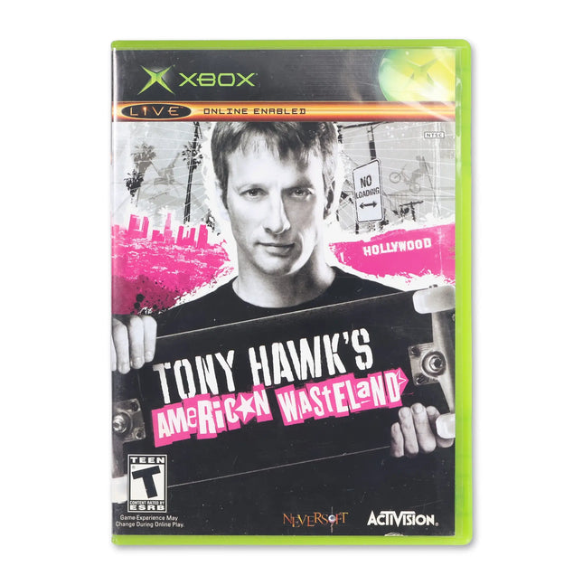 Tony Hawk American Wasteland for Microsoft Xbox - Case front cover - Complete in box or case and game.