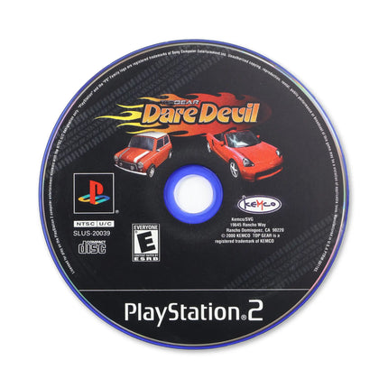Top Gear Daredevil for Sony PlayStation 2 - Disc front with label - Game only.