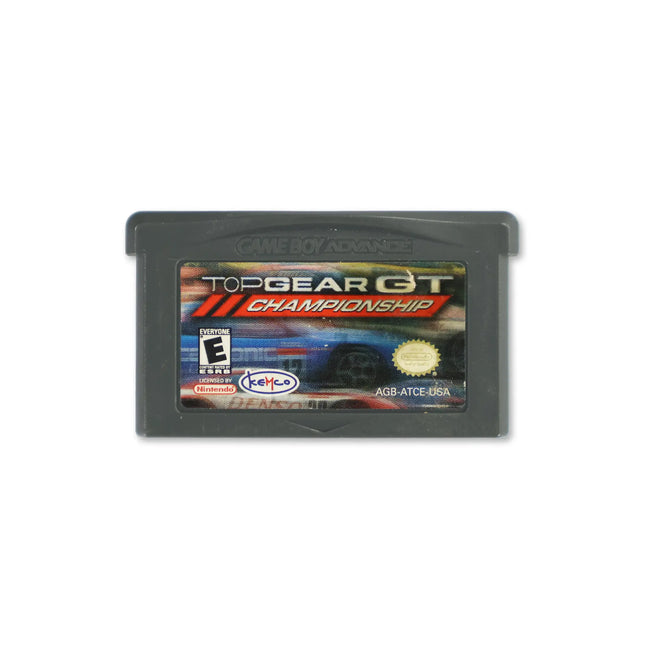 Top Gear GT Championship for Nintendo Game Boy Advance - Cartridge front with label - Game only.