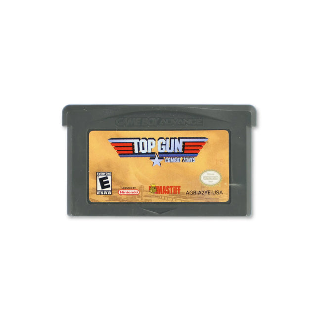 Top Gun Combat Zone for Nintendo Game Boy Advance - Cartridge front with label - Game only.