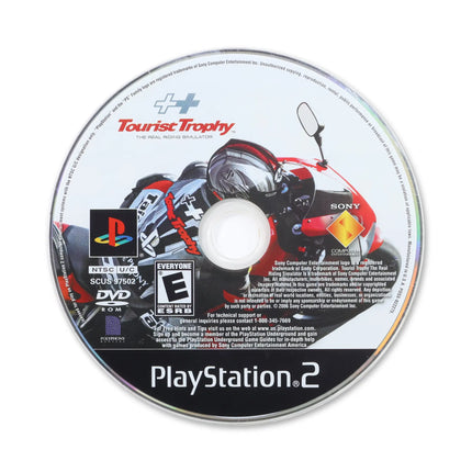 Tourist Trophy for Sony PlayStation 2 - Disc front with label - Game only.