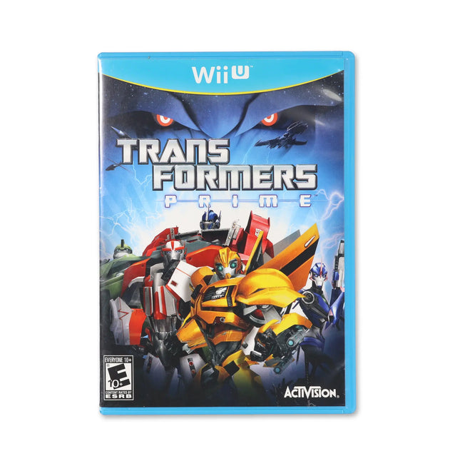 Transformers: Prime for Wii U - Box front - Complete in box or box and game.