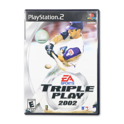Triple Play 2002 for Sony PlayStation 2 - Case front cover - Complete in box or case and game.