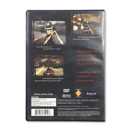 Twisted Metal Black for Sony PlayStation 2 - Case back cover - Product gallery.