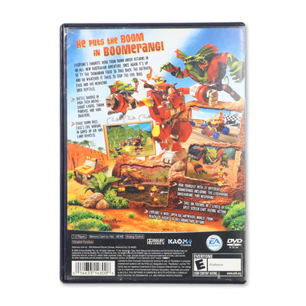 Ty the Tasmanian Tiger 2 Bush Rescue for Sony PlayStation 2 - Case back cover - Product gallery.