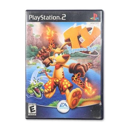 Ty the Tasmanian Tiger for Sony PlayStation 2 - Case front cover - Complete in box or case and game.