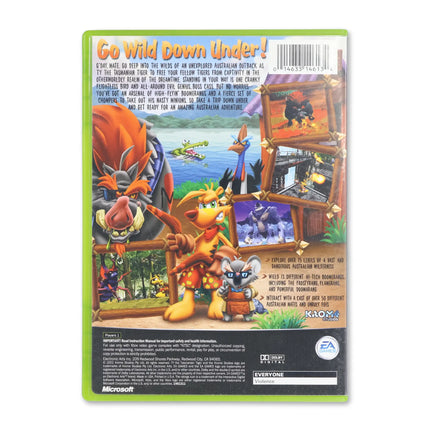 Ty the Tasmanian Tiger for Microsoft Xbox - Case back cover - Product gallery.