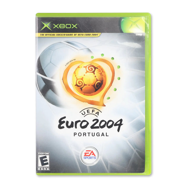 UEFA Euro 2004 for Microsoft Xbox - Case front cover - Complete in box or case and game.