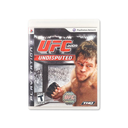 UFC 2009 Undisputed for PlayStation 3 - Box front - Complete in box or box and game.