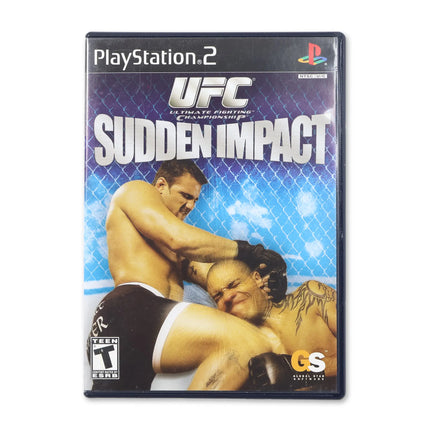 UFC Sudden Impact for Sony PlayStation 2 - Case front cover - Complete in box or case and game.