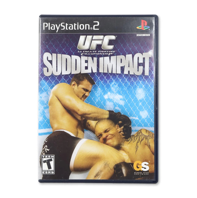UFC Sudden Impact for Sony PlayStation 2 - Case front cover - Complete in box or case and game.