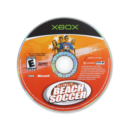 Ultimate Beach Soccer for Microsoft Xbox - Disc front with label - Game only.