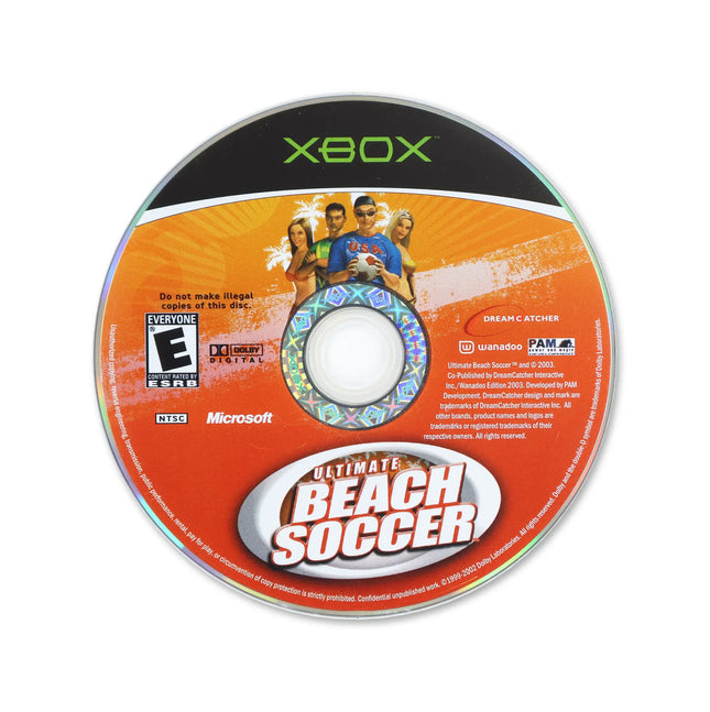 Ultimate Beach Soccer for Microsoft Xbox - Disc front with label - Game only.