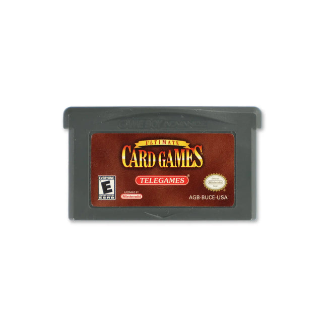 Ultimate Card Games for Nintendo Game Boy Advance - Cartridge front with label - Game only.