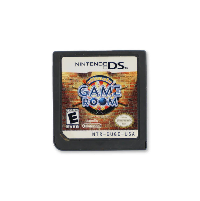 Ultimate Game Room for Nintendo DS - Cartridge front with label - Game only.