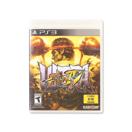 Ultra Street Fighter IV for PlayStation 3 - Box front - Complete in box or box and game.