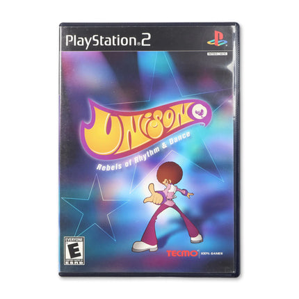 Unison Rebels of Rhythm and Dance for Sony PlayStation 2 - Case front cover - Complete in box or case and game.