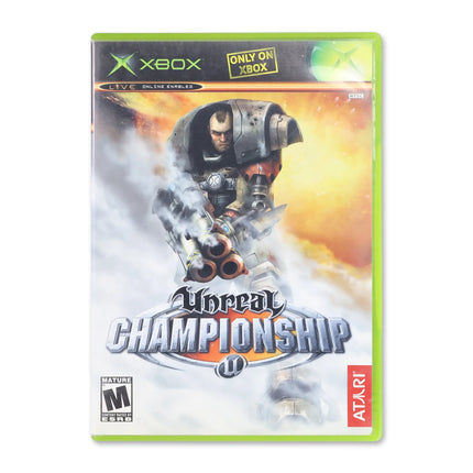 Unreal Championship for Microsoft Xbox - Case front cover - Complete in box or case and game.