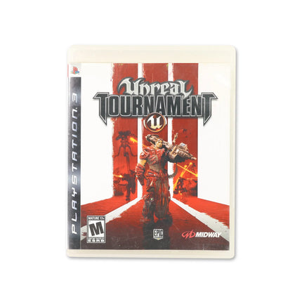 Unreal Tournament III for PlayStation 3 - Box front - Complete in box or box and game.