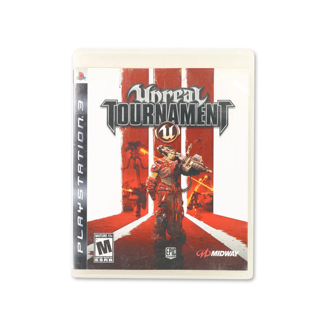 Unreal Tournament III for PlayStation 3 - Box front - Complete in box or box and game.