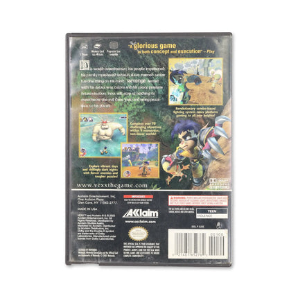 Vexx for Nintendo GameCube - Case back cover - Product gallery.