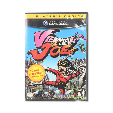 Viewtiful Joe [Player's Choice] for Nintendo GameCube - Case front cover - Complete in box or case and game.