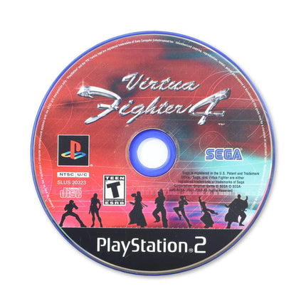 Virtua Fighter 4 for Sony PlayStation 2 - Disc front with label - Game only.