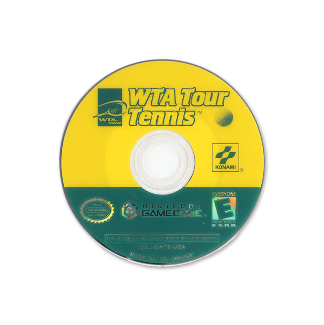 WTA Tour Tennis for Nintendo GameCube - Disc front with label - Game only.