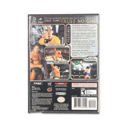 WWE Day of Reckoning 2 [Player's Choice] for Nintendo GameCube - Case back cover - Product gallery.
