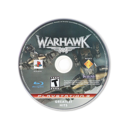 Warhawk [Greatest Hits] for PlayStation 3 - Cartridge front with label - Game only.