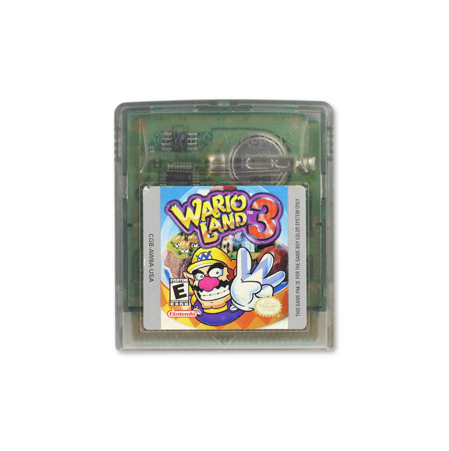 Wario Land 3-GBC-Cartridge-Front