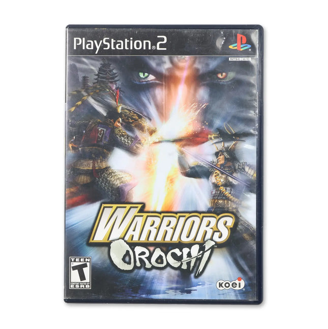 Warriors Orochi for Sony PlayStation 2 - Case front cover - Complete in box or case and game.