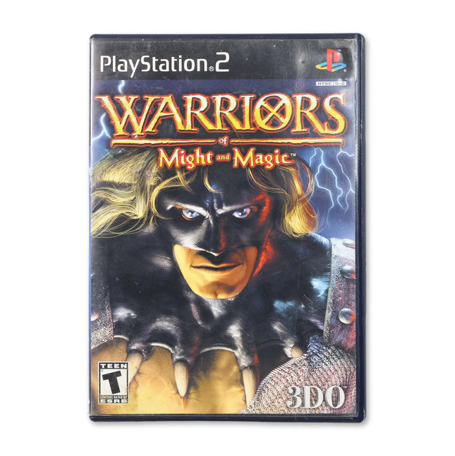 Warriors of Might and Magic for Sony PlayStation 2 - Case front cover - Complete in box or case and game.