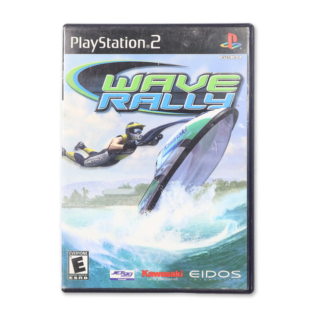 Wave Rally for Sony PlayStation 2 - Case front cover - Complete in box or case and game.