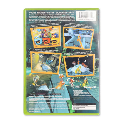 Whacked for Microsoft Xbox - Case back cover - Product gallery.
