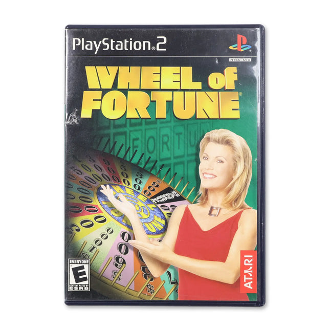 Wheel of Fortune for Sony PlayStation 2 - Case front cover - Complete in box or case and game.