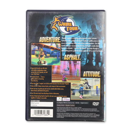 Whirl Tour for Sony PlayStation 2 - Case back cover - Product gallery.