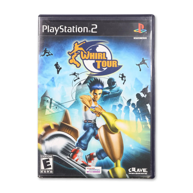 Whirl Tour for Sony PlayStation 2 - Case front cover - Complete in box or case and game.