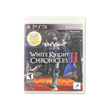 White Knight Chronicles II for PlayStation 3 - Box front - Complete in box or box and game.
