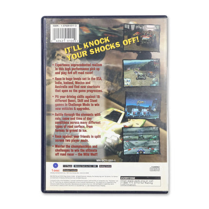 Wild Wild Racing for Sony PlayStation 2 - Case back cover - Product gallery.
