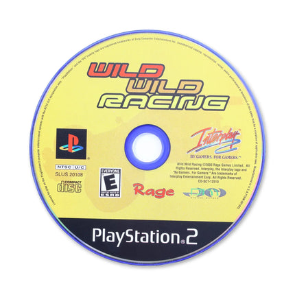 Wild Wild Racing for Sony PlayStation 2 - Disc front with label - Game only.