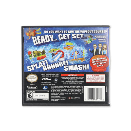 Wipeout: The Game for Nintendo DS - Box back - Product gallery.