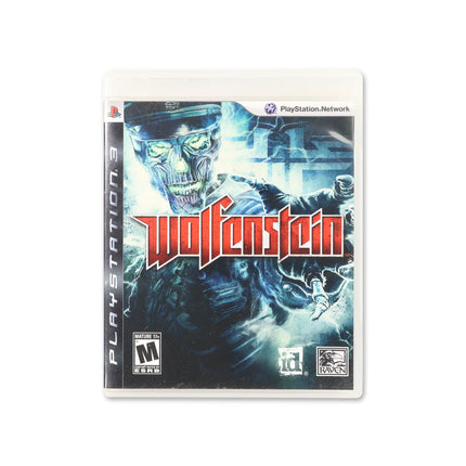 Wolfenstein for PlayStation 3 - Box front - Complete in box or box and game.