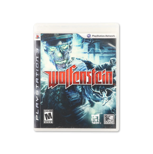 Wolfenstein for PlayStation 3 - Box front - Complete in box or box and game.