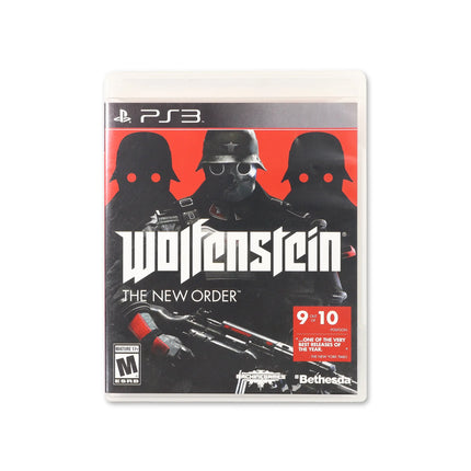 Wolfenstein: The New Order for PlayStation 3 - Box front - Complete in box or box and game.