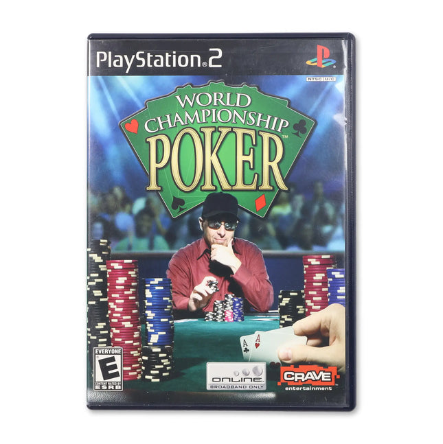 World Championship Poker for Sony PlayStation 2 - Case front cover - Complete in box or case and game.